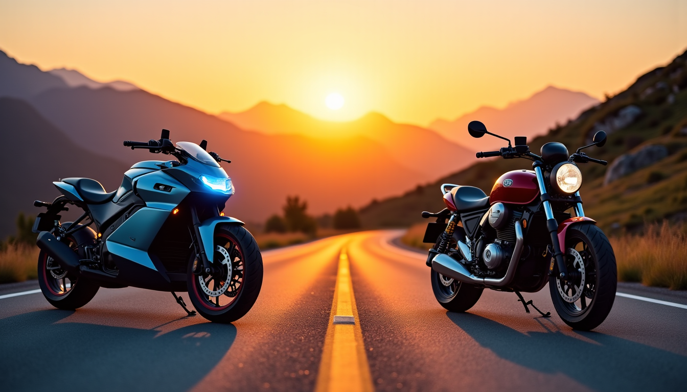 Moto électrique ou thermique : laquelle choisir selon son utilisation