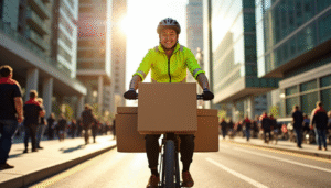 Vélo cargo professionnel : la solution idéale pour les livraisons urbaines