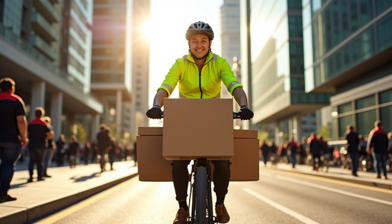 Vélo cargo professionnel : la solution idéale pour les livraisons urbaines